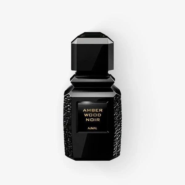 Ajmal Amber Wood Noir — niche fragrance sample | RareScents