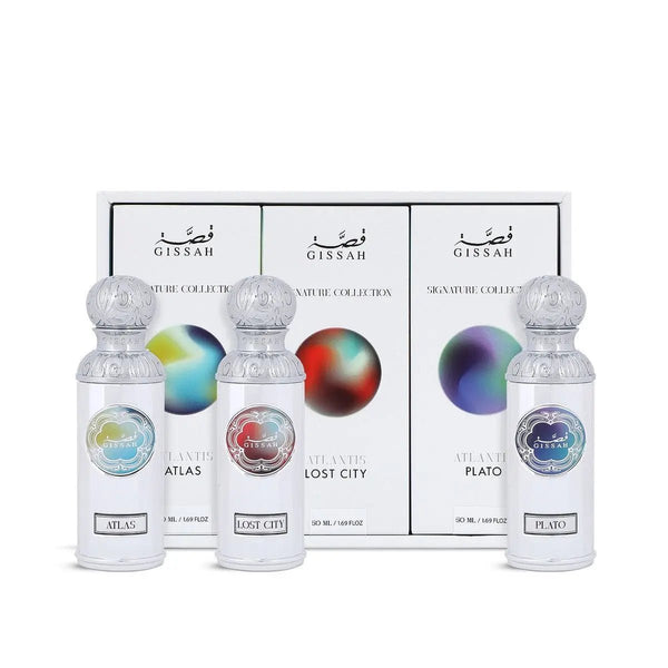 Gissah Atlantis Set — niche fragrance sample | RareScents
